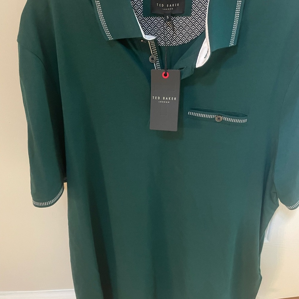 Ted Baker Green Polo Classic Shirt